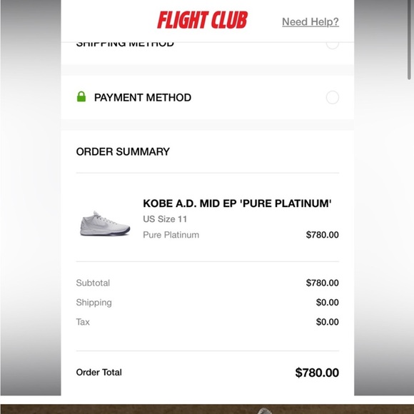 Nike Kobe A.D. Mid Basketball Shoe Pure Platinum - Picture 2 of 10